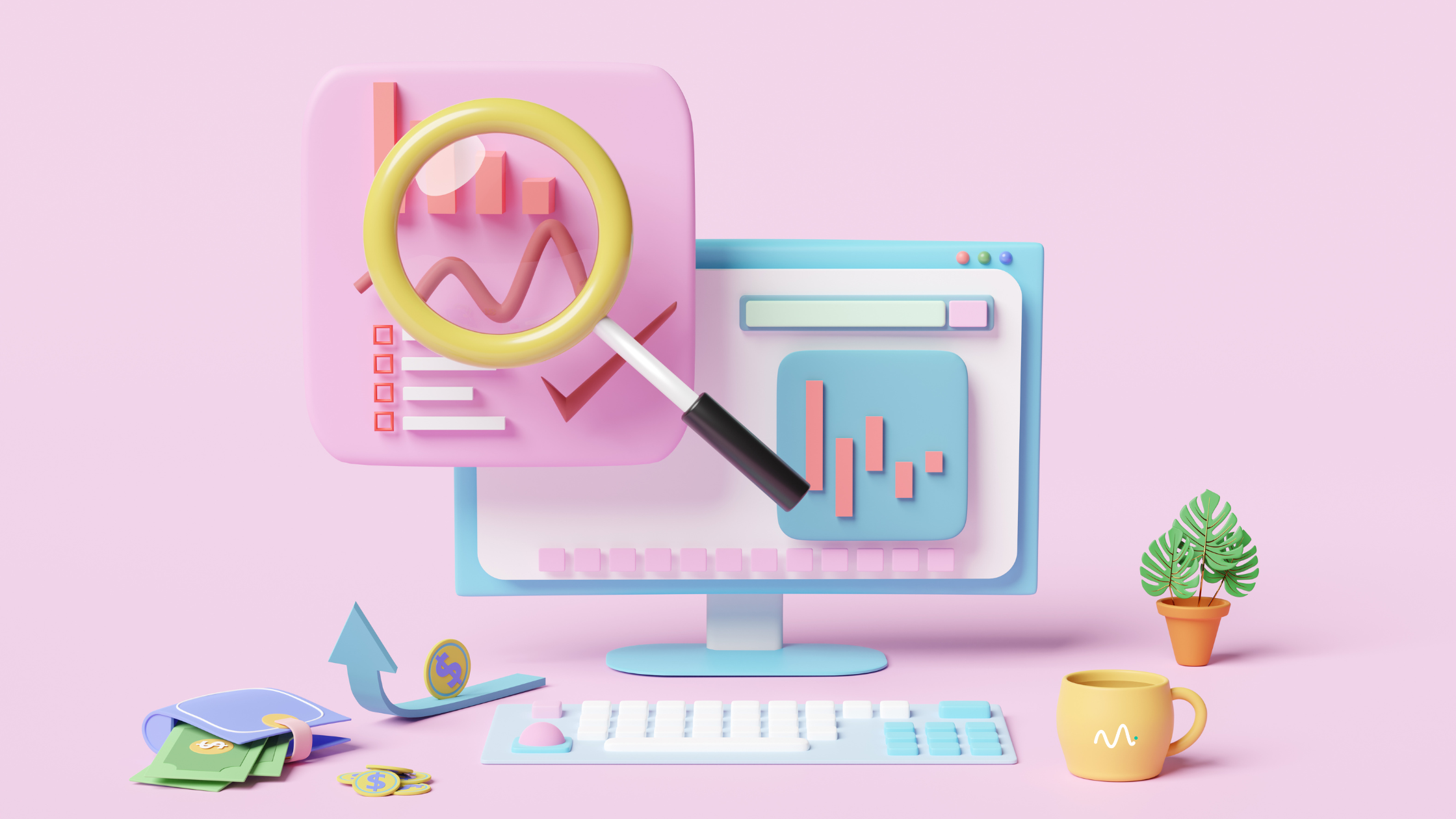 Marketing metrics dashboard